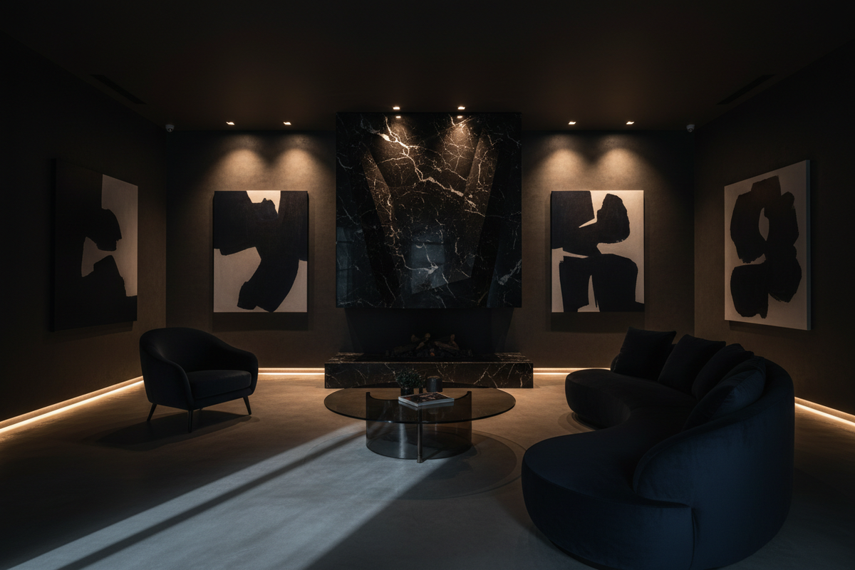 Dark Moody Interior