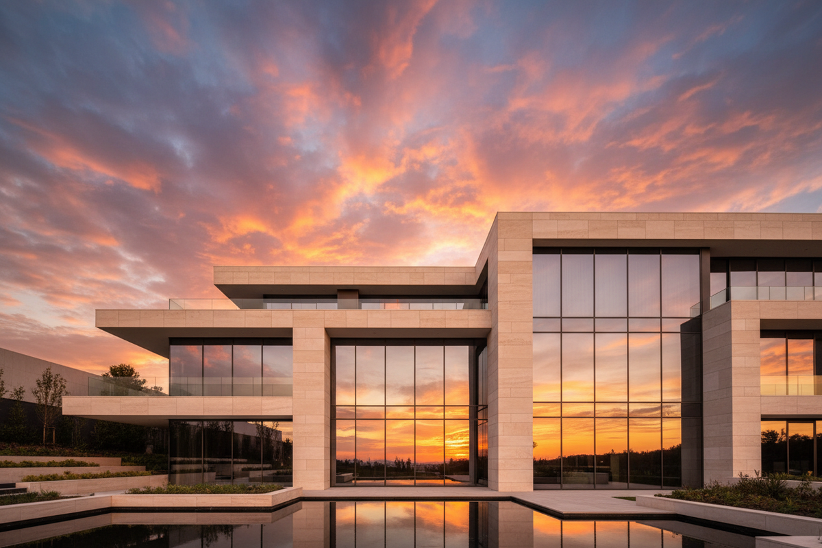 Golden Hour Architecture