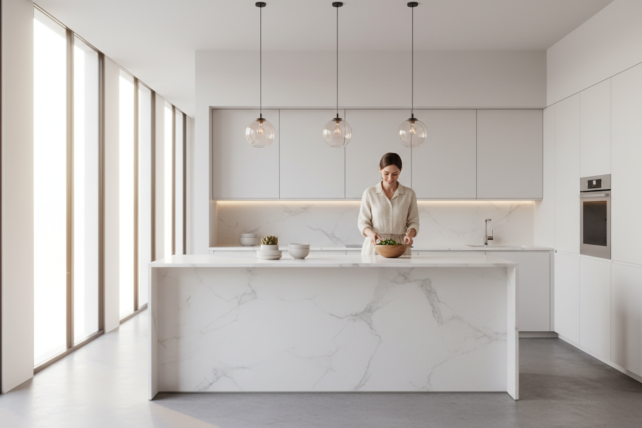 Penthouse Luxury — 210m² Interior Design