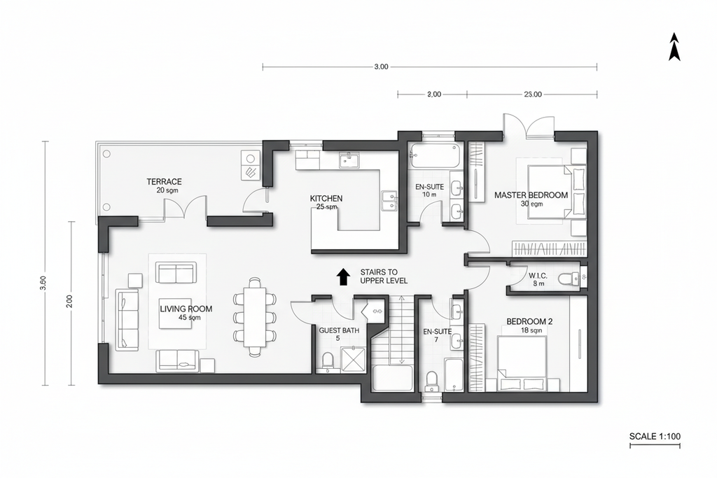 Stone & Glass Residence — Residential Project