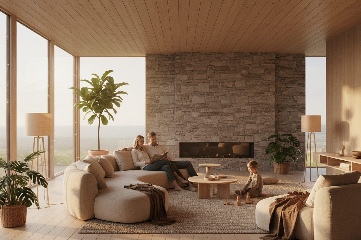 Penthouse Luxury — 210m² Interior Design