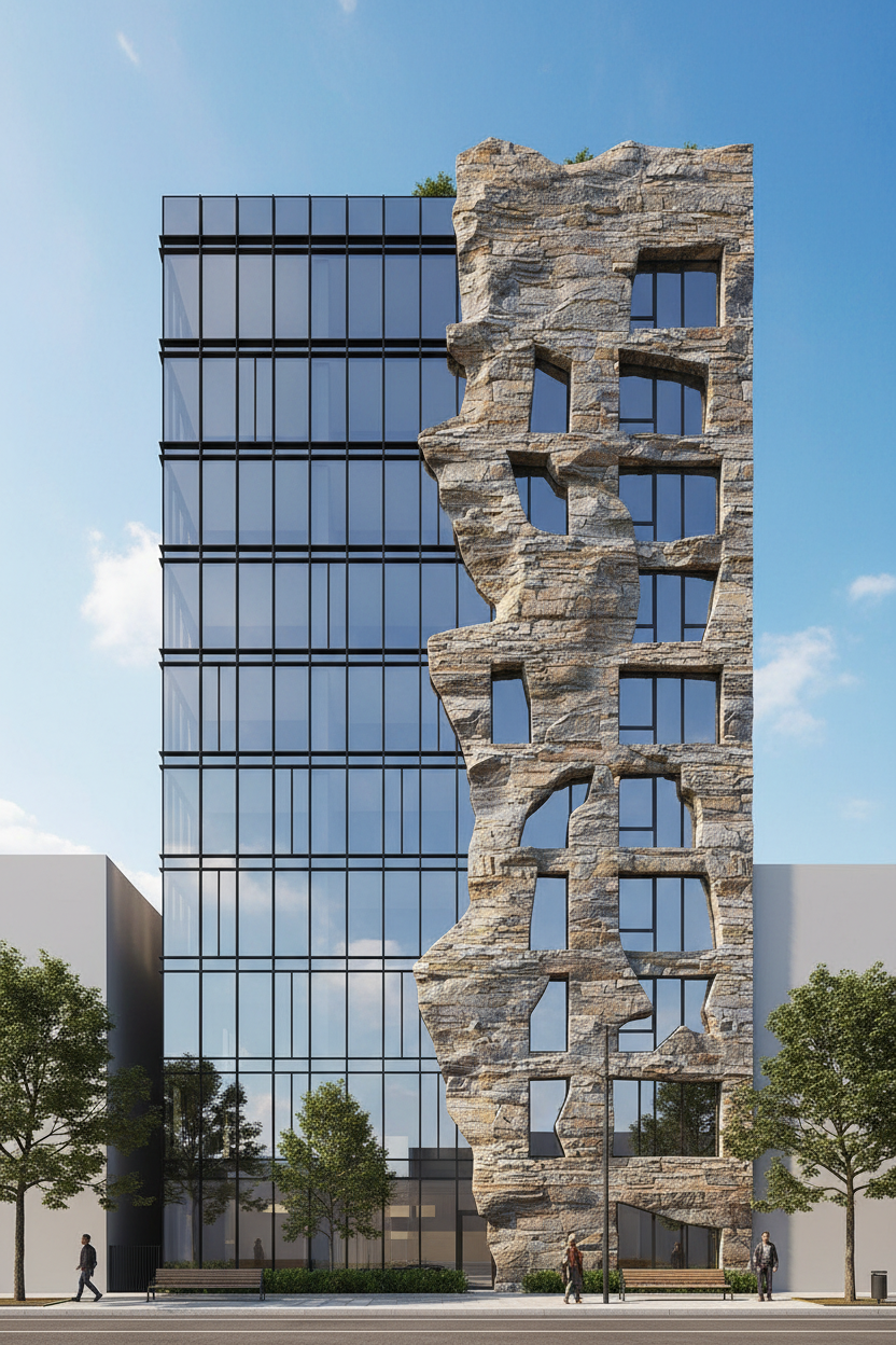 Organic Stone Building